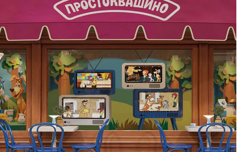 "Логика молока" открыла первое кафе "Простоквашино" в ГУМе