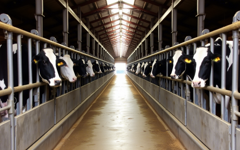 АО «Родина» завершило строительство молочно-товарной фермы на 2000 голов
