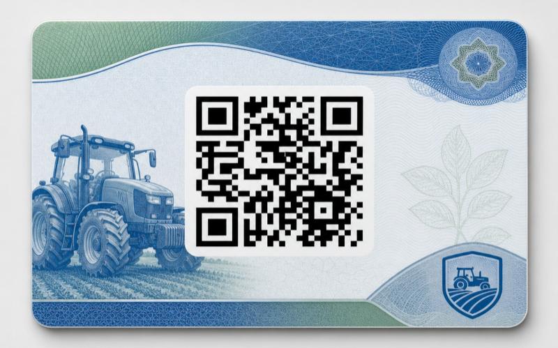 Права с QR-кодом для трактористов вводятся в России с 1 марта