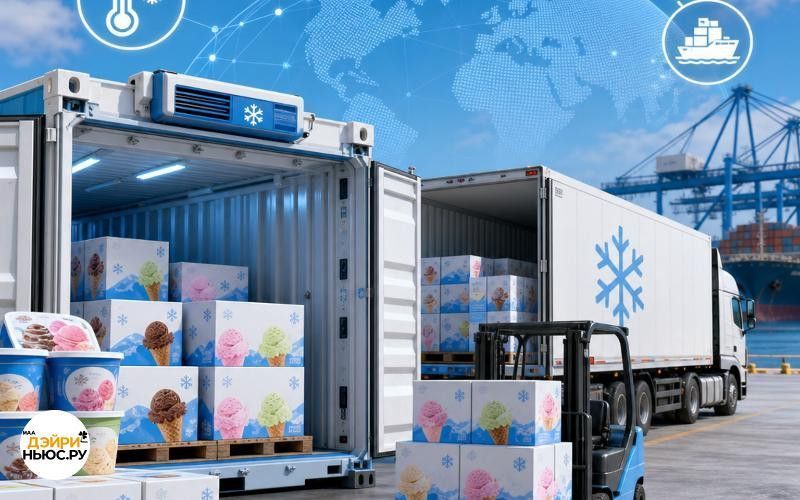 Экспорт мороженого из Подмосковья за три квартала вырос на 50%