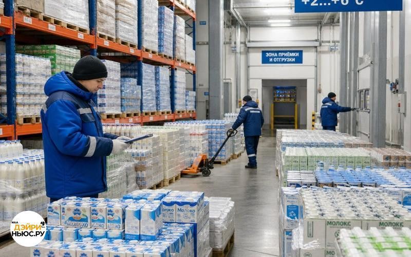 «РУСЛАКТО» запустил в Нижнем Новгороде распределительный центр на 200 тонн в сутки