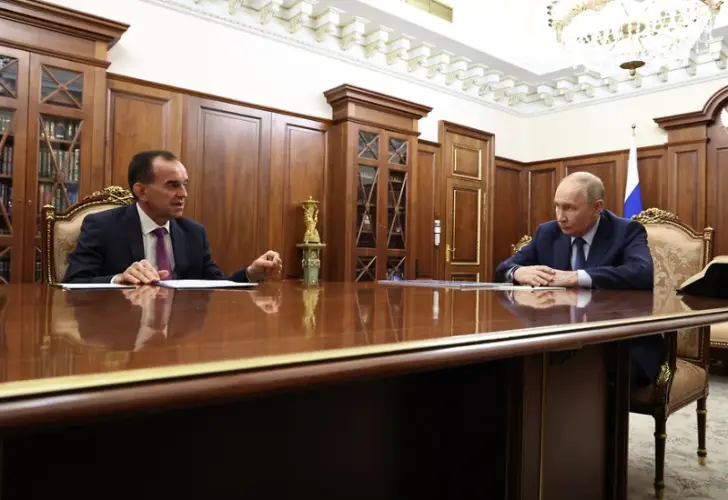 Кондратьев доложил Путину о ходе посевной кампании в Краснодарском крае: президент обратил внимание на снижение уровня сельхозпроизводства в регионе в 2025 году