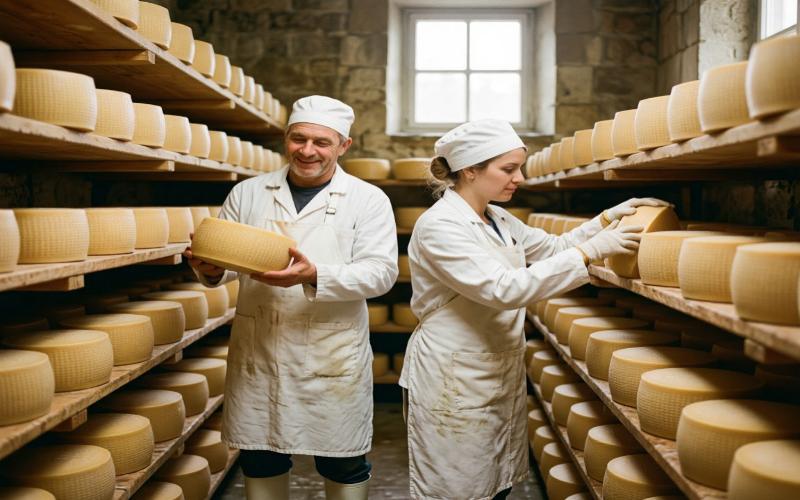Россия нарастила выпуск продуктов в первом полугодии, в том числе сыры +4,4%