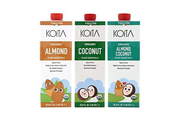 Koita Foods органическое миндальное, кокосовое и миндально-кокосовое альтернативное молоко.jpg