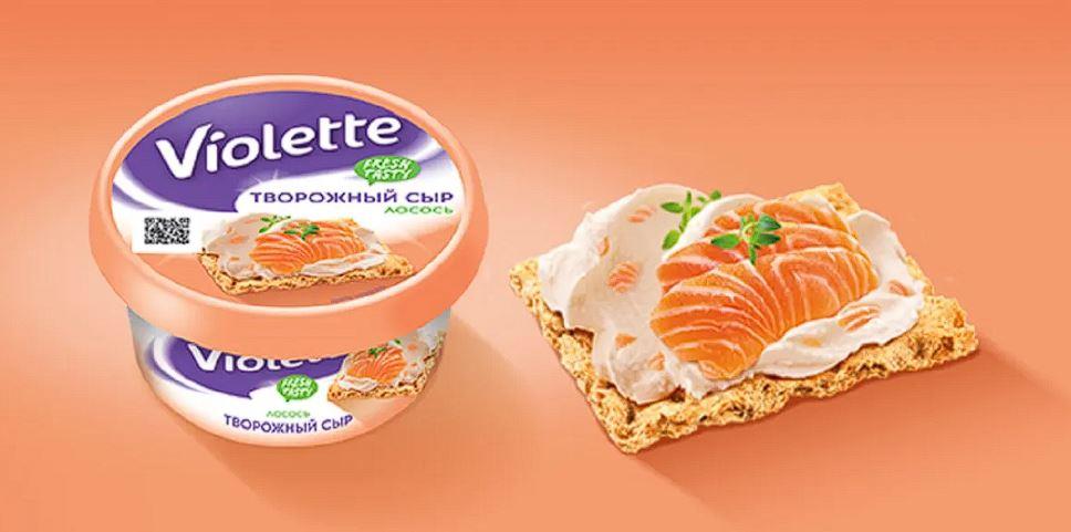 Московский завод плавленых сыров КАРАТ новый вкус творожного сыра Violette с лососем.jpg